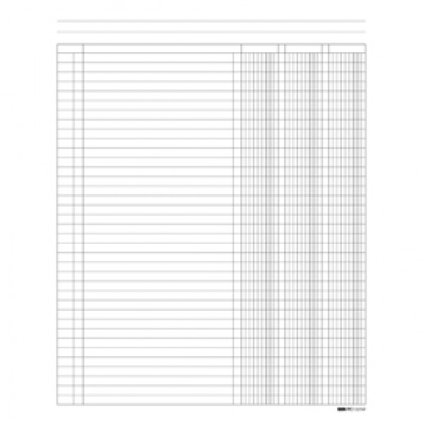 Registro a 3 colonne - 31 x 24cm - 100 fogli - Edipro Registro a 3 colonne - 31 x 24cm - 100 fogli - Edipro
