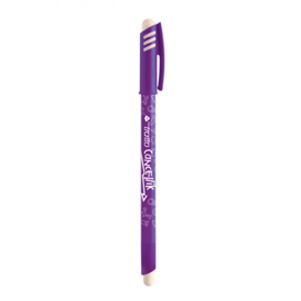 Penna a sfera cancellabile Cancellik - punta 1,0mm - viola - Tratto Penna a sfera cancellabile Cancellik - punta 1,0mm - viola - Tratto