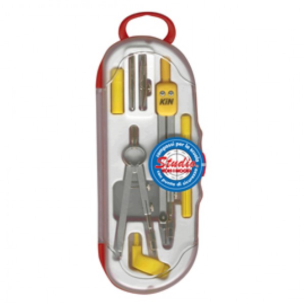 Compasso Studio - 7 componenti - diametro max cerchio 180mm - Koh.I.Noor Compasso Studio - 7 componenti - diametro max cerchio 180mm - Koh.I.Noor