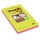 Blocco foglietti Post it® Super Sticky rettangolari - 845-4SUCC - a righe - 127 x 203 mm - colori Ultra - 45 fogli - Post it®