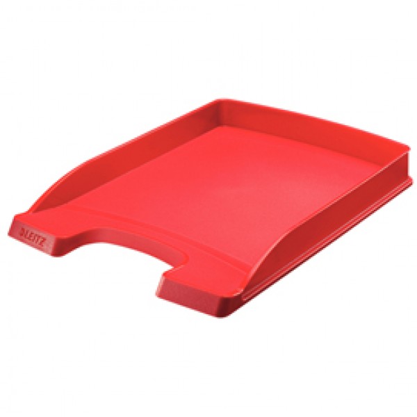 Vaschetta portacorrispondenza Leitz Plus Slim - 25,5x36x3,7 cm - rosso - Leitz Vaschetta portacorrispondenza Leitz Plus Slim - 25,5x36x3,7 cm - rosso - Leitz