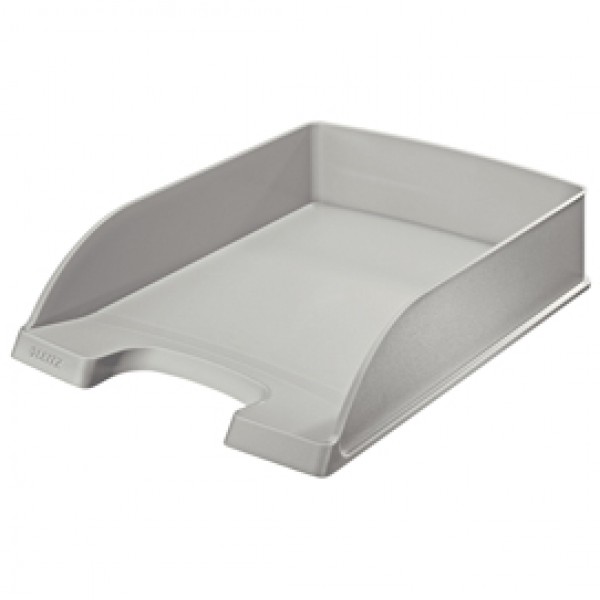 Vaschetta portacorrispondenza Leitz Plus Standard - 25,5x36x7 cm - grigio - Leitz Vaschetta portacorrispondenza Leitz Plus Standard - 25,5x36x7 cm - grigio - Leitz