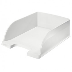 Vaschetta portacorrispondenza Leitz Plus Jumbo - 25,5x10,3x36 cm - bianco - Leitz