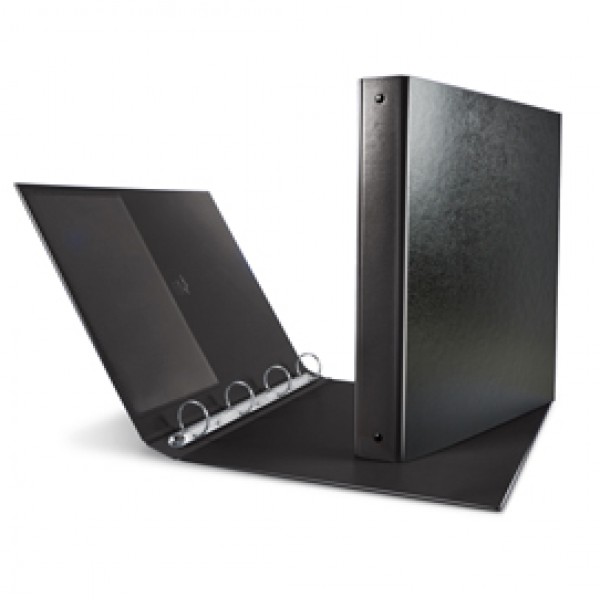 Raccoglitore Nettuno - 4 anelli tondi 30 mm - dorso 3,5 cm - 22x30 cm - nero - Sei Rota Raccoglitore Nettuno - 4 anelli tondi 30 mm - dorso 3,5 cm - 22x30 cm - nero - Sei Rota