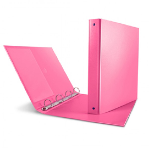 Raccoglitore Nettuno - 4 anelli tondi 30 mm - dorso 3,5 cm - 22x30 cm - rosa - Sei Rota Raccoglitore Nettuno - 4 anelli tondi 30 mm - dorso 3,5 cm - 22x30 cm - rosa - Sei Rota