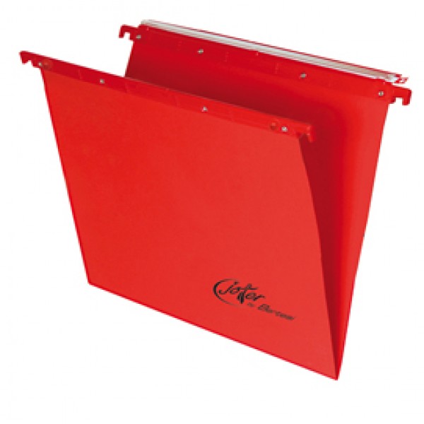 Cartella sospesa Joker - cassetto - interasse 39 cm - fondo V - 37x25 cm - rosso - Bertesi Cartella sospesa Joker - cassetto - interasse 39 cm - fondo V - 37x25 cm - rosso - Bertesi