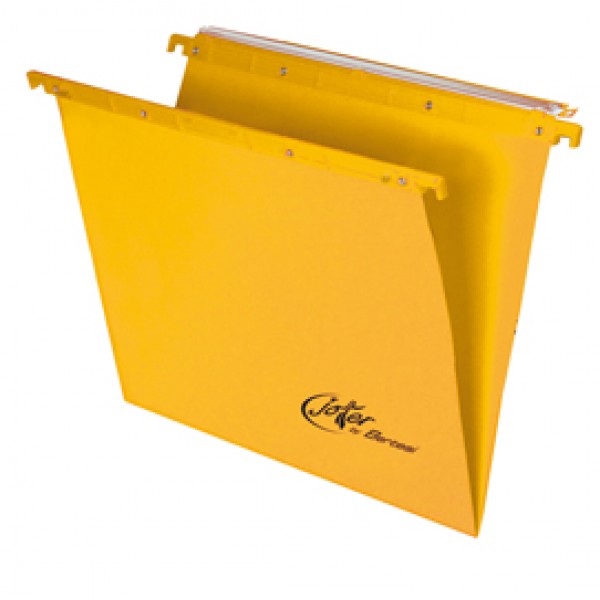 Cartella sospesa Joker - cassetto - interasse 39 cm - fondo V - 37x25 cm - giallo - Bertesi Cartella sospesa Joker - cassetto - interasse 39 cm - fondo V - 37x25 cm - giallo - Bertesi