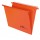 Cartella sospesa Joker - cassetto - interasse 39 cm - fondo V - 37x25 cm - arancio - Bertesi