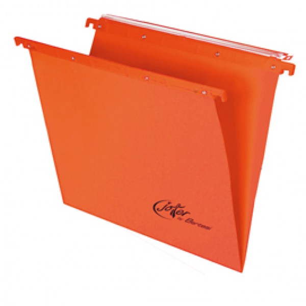 Cartella sospesa Joker - cassetto - interasse 39 cm - fondo V - 37x25 cm - arancio - Bertesi Cartella sospesa Joker - cassetto - interasse 39 cm - fondo V - 37x25 cm - arancio - Bertesi