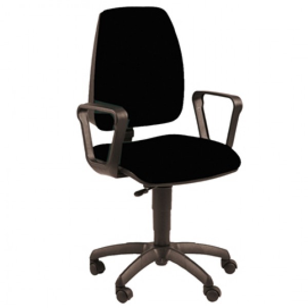 Seduta operativa Jupiter JUBR - con braccioli inclusi - nero - Unisit Seduta operativa Jupiter JUBR - con braccioli inclusi - nero - Unisit