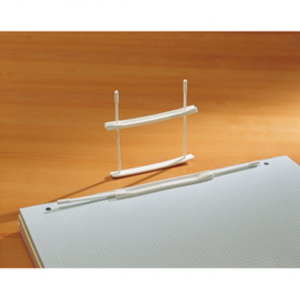 Fastener fermafogli - plastica - passo 80 mm - capacità 6 cm - bianco - Fellowes - conf. 100 pezzi Fastener fermafogli - plastica - passo 80 mm - capacità 6 cm - bianco - Fellowes - conf. 100 pezzi