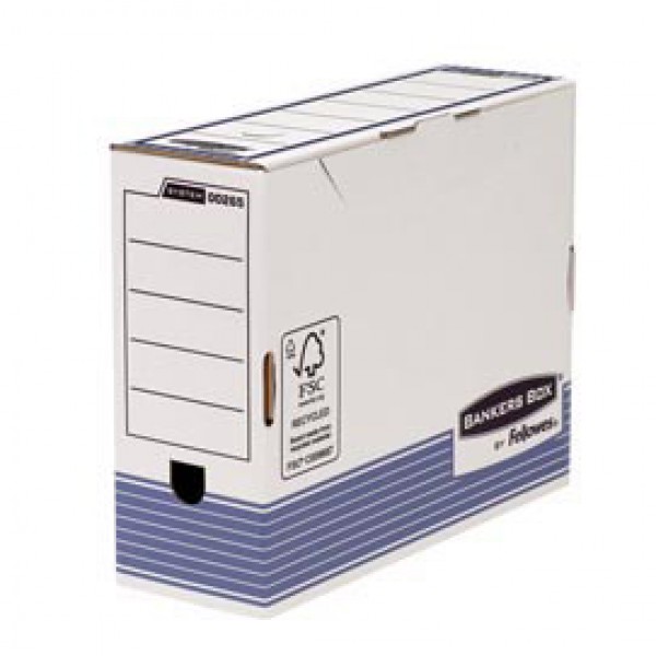 Scatola archivio Bankers Box System - A4 - 26x31,5cm - dorso 10 cm - Fellowes