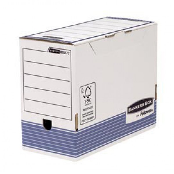 Scatola archivio Bankers Box System - A4 - 26x31,5 cm - dorso 15 cm - Fellowes