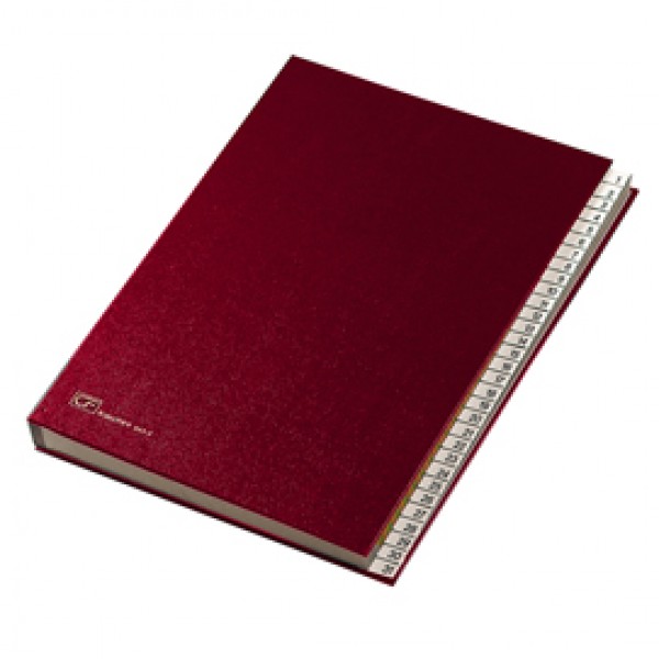 Classificatore numerico 1/31 - 643E - 24x34 cm - rosso - Fraschini Classificatore numerico 1/31 - 643E - 24x34 cm - rosso - Fraschini
