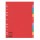 Separatore Economy - 12 tasti - cartoncino colorato 160 gr - A4 - multicolore - Esselte