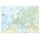 Carta geografica Europa - scolastica - murale - Belletti