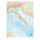 Carta geografica Italia - scolastica - murale - Belletti