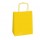 Shopper Twisted - maniglie cordino - 22 x 10 x 29 cm - carta kraft - giallo - Mainetti Bags - conf. 25 pezzi