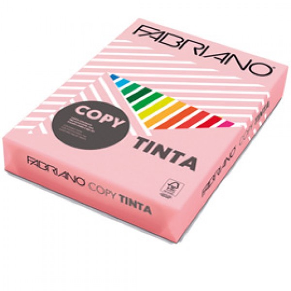 Carta Copy Tinta - A4 - 80 gr - colore tenue cipria - Fabriano - conf. 500 fogli