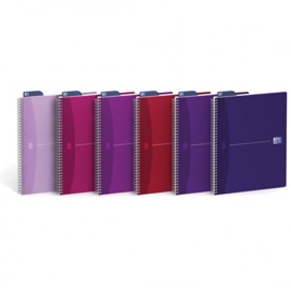 Quaderno spiralato My Style - 5 mm - 210 x 297 mm - 90gr - 90 fogli - Oxford Quaderno spiralato My Style - 5 mm - 210 x 297 mm - 90gr - 90 fogli - Oxford