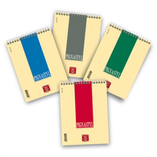 Blocco Pignastyl spiralato - 5mm - A5 - 80gr - 60 fogli - Pigna Blocco Pignastyl spiralato - 5mm - A5 - 80gr - 60 fogli - Pigna