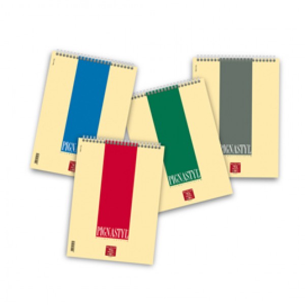Blocco Pignastyl spiralato - 5mm - A4 - 80gr - 60 fogli - Pigna Blocco Pignastyl spiralato - 5mm - A4 - 80gr - 60 fogli - Pigna
