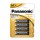 Pile Stilo AA - 1,5V - alcalina - Panasonic - blister 4 pezzi