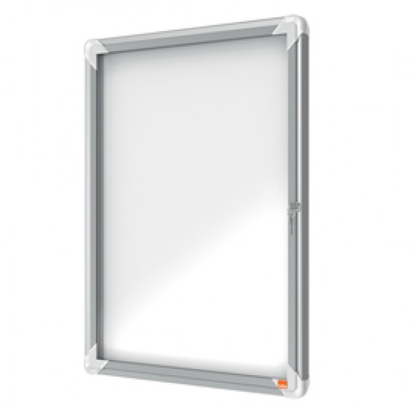 Bacheca per esterni - fondo magnetico bianco - 4 fogli A4 - verticale - Nobo Bacheca per esterni - fondo magnetico bianco - 4 fogli A4 - verticale - Nobo