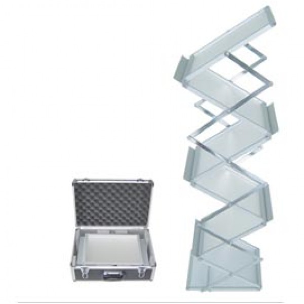 Portadepliant ripiegabile Zac - 5 ripiani A4 - Studio T Portadepliant ripiegabile Zac - 5 ripiani A4 - Studio T