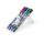 Pennarello Lumocolor Permanent Duo 348 punta feltro - punta 0,6mm e 1,5mm - astuccio 4 colori - Staedtler