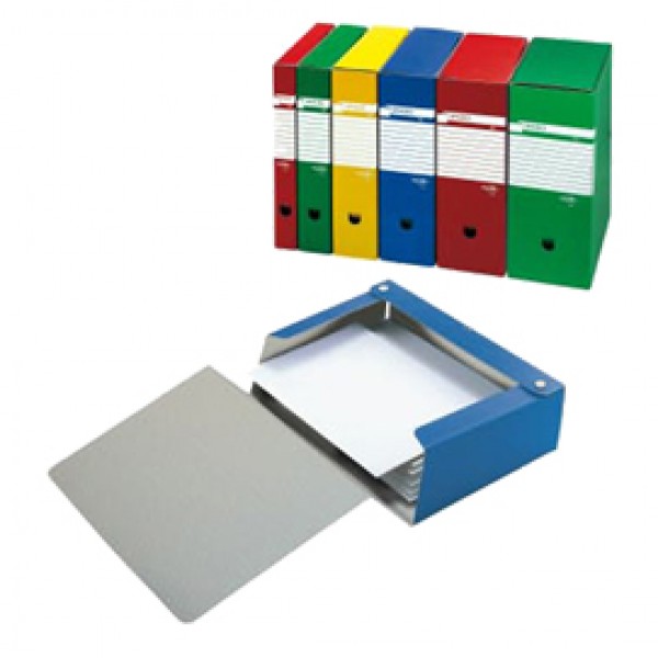 Scatola archivio Spazio - dorso 15 cm - 25x35 cm - verde - Sei Rota Scatola archivio Spazio - dorso 15 cm - 25x35 cm - verde - Sei Rota