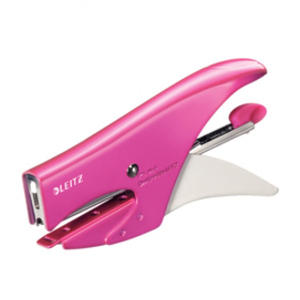 Cucitrice Wow a pinza 5547 - fucsia metallizzato - Leitz Cucitrice Wow a pinza 5547 - fucsia metallizzato - Leitz