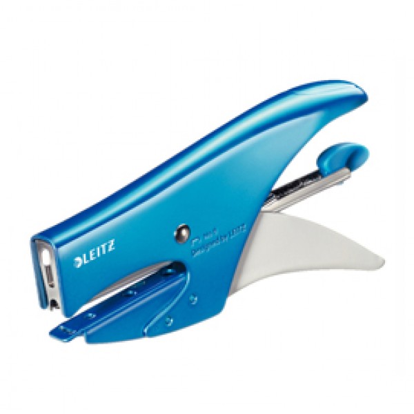 Cucitrice Wow a pinza 5547 - blu metallizzato - Leitz Cucitrice Wow a pinza 5547 - blu metallizzato - Leitz