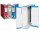 Scatola archivio Box1 - dorso 9 cm - 37,5x29,5 cm - blu - Resisto