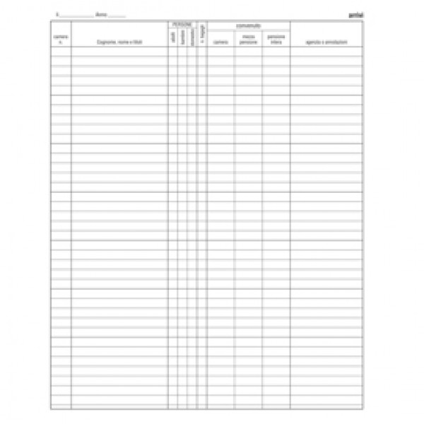 Registro arrivi/partenze - 31 x 24,5cm - 46pg - Edipro Registro arrivi/partenze - 31 x 24,5cm - 46pg - Edipro