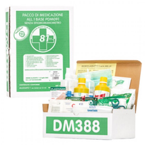 Kit di reintegro pronto soccorso - senza sfigmomanometro - oltre 3 persone - PVS Kit di reintegro pronto soccorso - senza sfigmomanometro - oltre 3 persone - PVS
