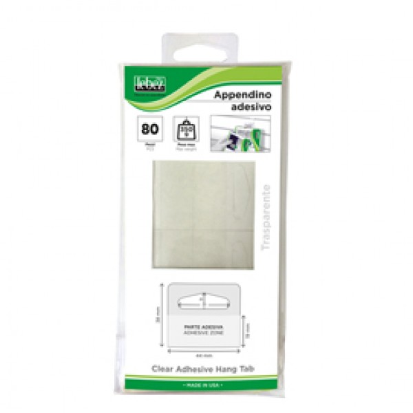 Appendicartello adesivo - 4,5x4,5cm - 80 pezzi - Lebez Appendicartello adesivo - 4,5x4,5cm - 80 pezzi - Lebez