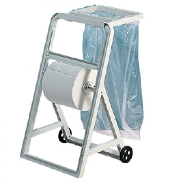 Portasacco per dispenser a cavalletto - ABS - 4,2x35,6x40 cm - bianco - Mar Plast Portasacco per dispenser a cavalletto - ABS - 4,2x35,6x40 cm - bianco - Mar Plast