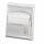 Dispenser per carta copriwater Mini - 23x5,5x29,5 cm - bianco - Mar Plast