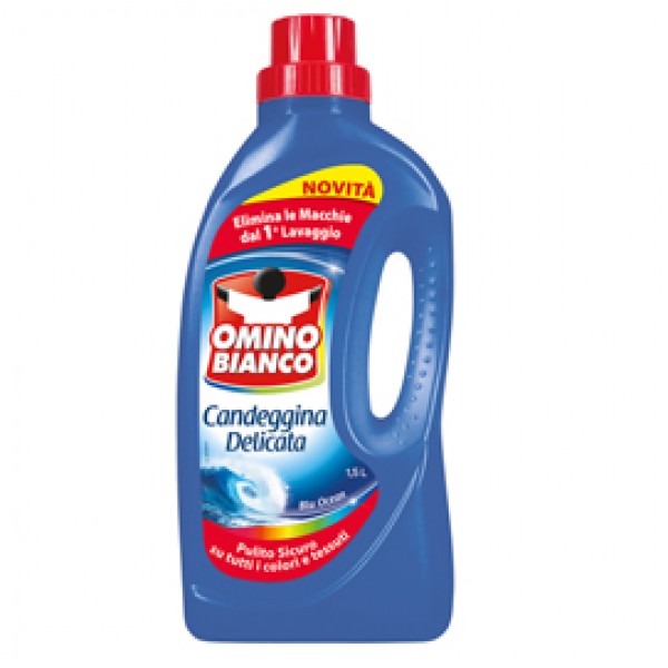Candeggina delicata blu ocean - 2 L - Omino Bianco Candeggina delicata blu ocean - 2 L - Omino Bianco