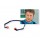Inserti auricolari con archetto 1310 - SNR 26 dB - blu/arancio - 3M