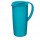 Caraffa con coperchio - 16 x 10,5 x 22,5 cm - PPL - 1,2 L - blu - Rotho