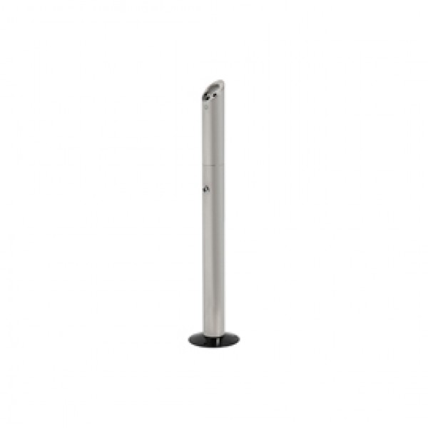 Portacenere da terra - da esterno - diametro 18 cm - H 90 cm - acciaio inox - Studio T Portacenere da terra - da esterno - diametro 18 cm - H 90 cm - acciaio inox - Studio T