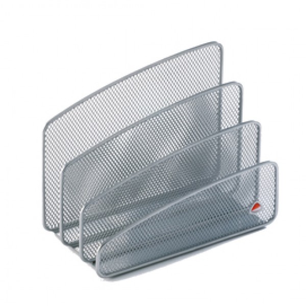 Sparticarte Mesh - rete metallica - 14,5x18x9 cm - argento - Alba Sparticarte Mesh - rete metallica - 14,5x18x9 cm - argento - Alba