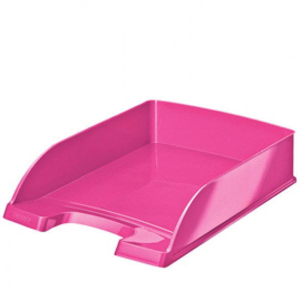 Vaschetta portacorrispondenza WOW - fucsia metallizzato - Leitz Vaschetta portacorrispondenza WOW - fucsia metallizzato - Leitz