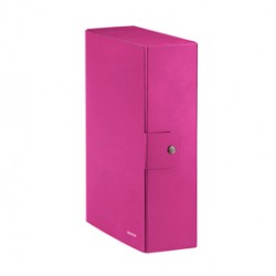 Scatola progetto WOW - dorso 10 cm - fucsia metallizzato - Leitz