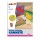 Cartoncino ondulato Cannetè 2205 - 50 x70cm - colori assortiti - DECO - conf. 10 fogli