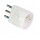 Adattatore semplice con spina 2P+T 16A - presa Schuko 16A - MKC