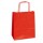 Shopper Twisted - maniglie cordino - 26 x 11 x 34,5 cm - carta kraft - rosso - Mainetti Bags - conf. 25 pezzi