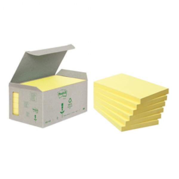 Blocco Post it® Z Notes Green - 655-1B - 76 x 127 mm - giallo - 100 fogli - riciclabile 100% - Post it® Blocco Post it® Z Notes Green - 655-1B - 76 x 127 mm - giallo - 100 fogli - riciclabile 100% - Post it®